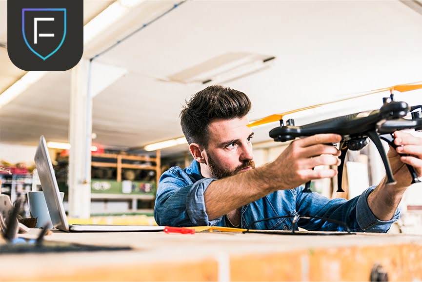 Effective Online Targeting for Gun Owners Man Holding Drone